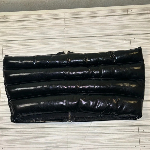 Impulsive black Puffer tube top - Picture 1 of 6